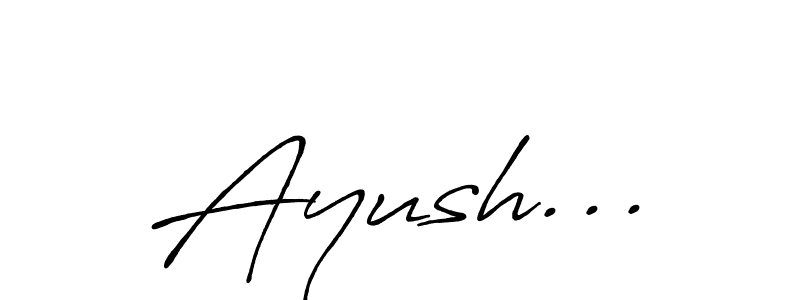 You can use this online signature creator to create a handwritten signature for the name Ayush.... This is the best online autograph maker. Ayush... signature style 7 images and pictures png