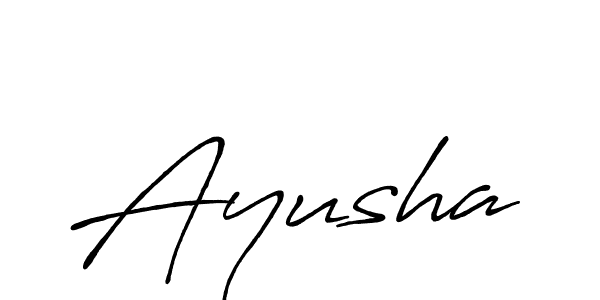 Also we have Ayusha name is the best signature style. Create professional handwritten signature collection using Antro_Vectra_Bolder autograph style. Ayusha signature style 7 images and pictures png