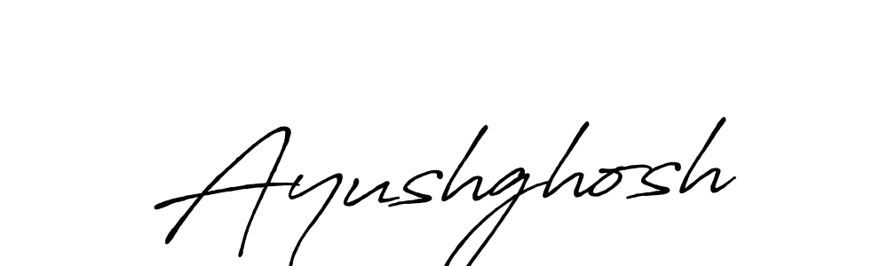 Once you've used our free online signature maker to create your best signature Antro_Vectra_Bolder style, it's time to enjoy all of the benefits that Ayushghosh name signing documents. Ayushghosh signature style 7 images and pictures png