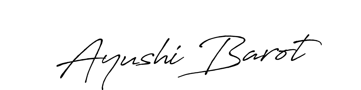 Also You can easily find your signature by using the search form. We will create Ayushi Barot name handwritten signature images for you free of cost using Antro_Vectra_Bolder sign style. Ayushi Barot signature style 7 images and pictures png