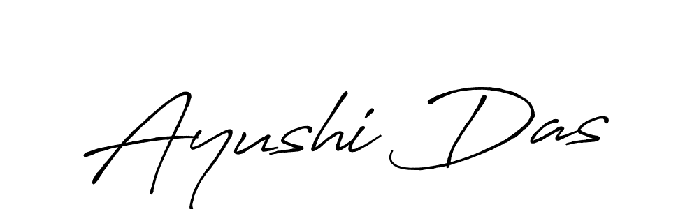 Ayushi Das stylish signature style. Best Handwritten Sign (Antro_Vectra_Bolder) for my name. Handwritten Signature Collection Ideas for my name Ayushi Das. Ayushi Das signature style 7 images and pictures png