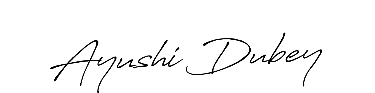 This is the best signature style for the Ayushi Dubey name. Also you like these signature font (Antro_Vectra_Bolder). Mix name signature. Ayushi Dubey signature style 7 images and pictures png