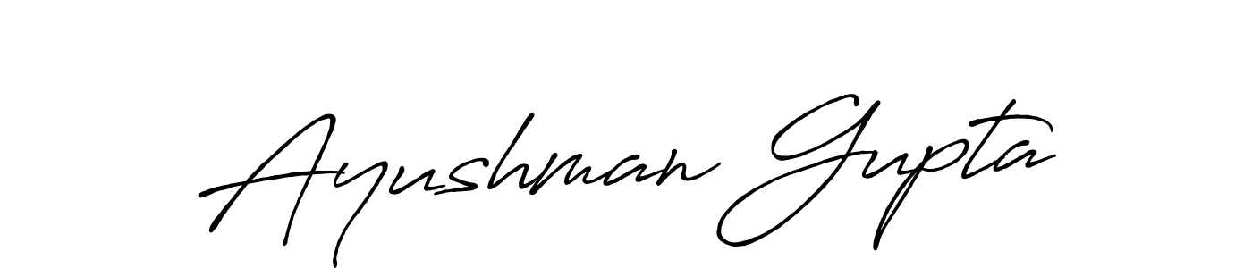Once you've used our free online signature maker to create your best signature Antro_Vectra_Bolder style, it's time to enjoy all of the benefits that Ayushman Gupta name signing documents. Ayushman Gupta signature style 7 images and pictures png
