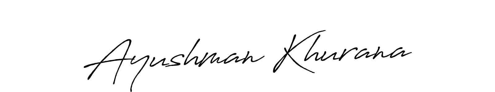 How to make Ayushman Khurana signature? Antro_Vectra_Bolder is a professional autograph style. Create handwritten signature for Ayushman Khurana name. Ayushman Khurana signature style 7 images and pictures png