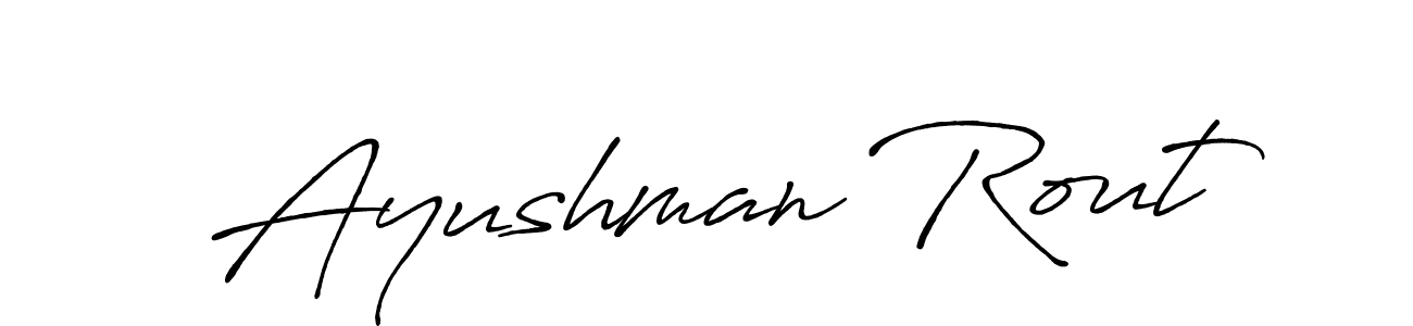 Once you've used our free online signature maker to create your best signature Antro_Vectra_Bolder style, it's time to enjoy all of the benefits that Ayushman Rout name signing documents. Ayushman Rout signature style 7 images and pictures png