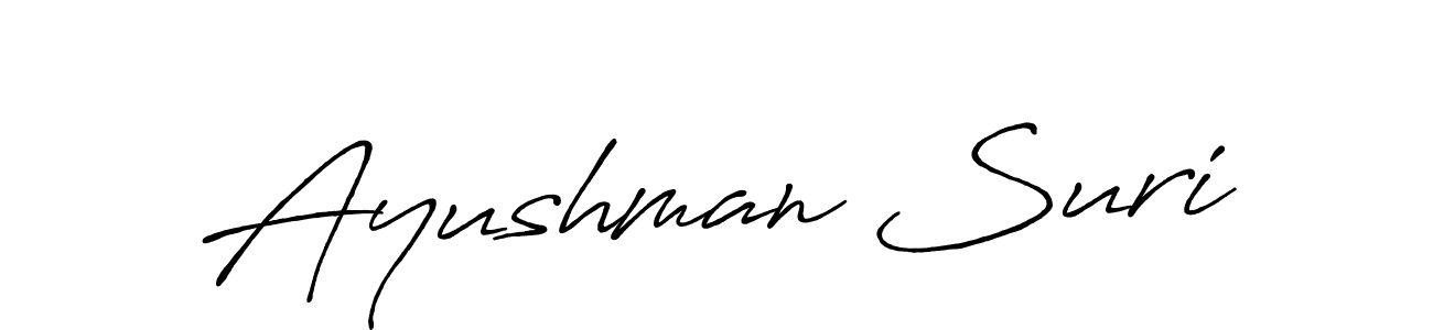 Here are the top 10 professional signature styles for the name Ayushman Suri. These are the best autograph styles you can use for your name. Ayushman Suri signature style 7 images and pictures png