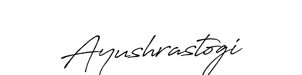 You should practise on your own different ways (Antro_Vectra_Bolder) to write your name (Ayushrastogi) in signature. don't let someone else do it for you. Ayushrastogi signature style 7 images and pictures png
