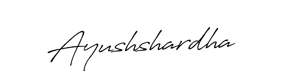 It looks lik you need a new signature style for name Ayushshardha. Design unique handwritten (Antro_Vectra_Bolder) signature with our free signature maker in just a few clicks. Ayushshardha signature style 7 images and pictures png