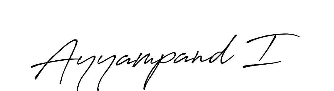 Make a beautiful signature design for name Ayyampand I. Use this online signature maker to create a handwritten signature for free. Ayyampand I signature style 7 images and pictures png