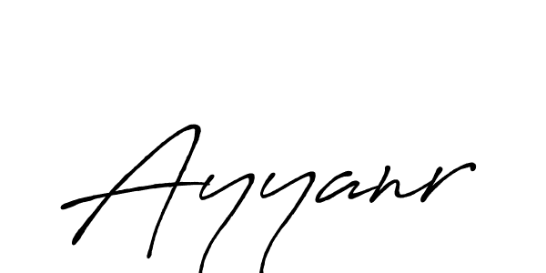 It looks lik you need a new signature style for name Ayyanr. Design unique handwritten (Antro_Vectra_Bolder) signature with our free signature maker in just a few clicks. Ayyanr signature style 7 images and pictures png