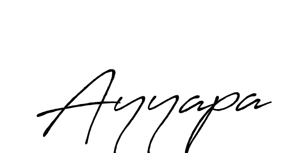 Use a signature maker to create a handwritten signature online. With this signature software, you can design (Antro_Vectra_Bolder) your own signature for name Ayyapa. Ayyapa signature style 7 images and pictures png