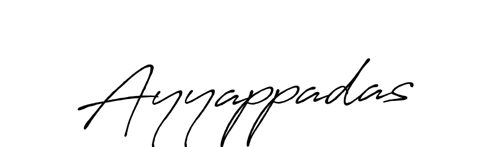 Use a signature maker to create a handwritten signature online. With this signature software, you can design (Antro_Vectra_Bolder) your own signature for name Ayyappadas. Ayyappadas signature style 7 images and pictures png