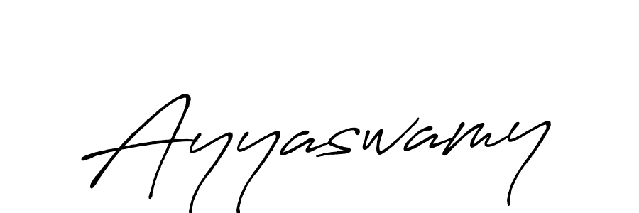 Ayyaswamy stylish signature style. Best Handwritten Sign (Antro_Vectra_Bolder) for my name. Handwritten Signature Collection Ideas for my name Ayyaswamy. Ayyaswamy signature style 7 images and pictures png