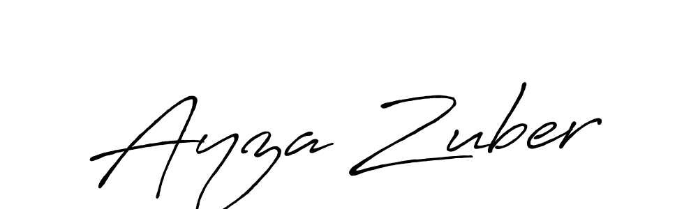 The best way (Antro_Vectra_Bolder) to make a short signature is to pick only two or three words in your name. The name Ayza Zuber include a total of six letters. For converting this name. Ayza Zuber signature style 7 images and pictures png