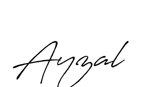 Create a beautiful signature design for name Ayzal. With this signature (Antro_Vectra_Bolder) fonts, you can make a handwritten signature for free. Ayzal signature style 7 images and pictures png