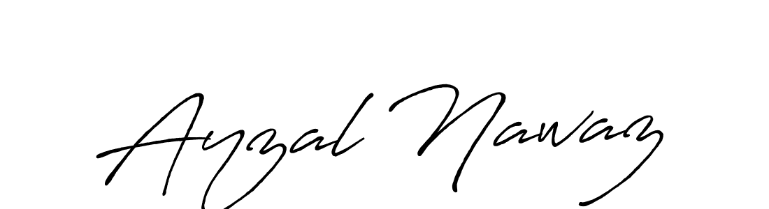 if you are searching for the best signature style for your name Ayzal Nawaz. so please give up your signature search. here we have designed multiple signature styles  using Antro_Vectra_Bolder. Ayzal Nawaz signature style 7 images and pictures png