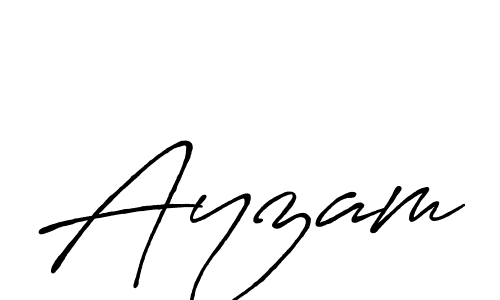 It looks lik you need a new signature style for name Ayzam. Design unique handwritten (Antro_Vectra_Bolder) signature with our free signature maker in just a few clicks. Ayzam signature style 7 images and pictures png