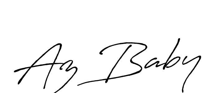 Also You can easily find your signature by using the search form. We will create Az Baby name handwritten signature images for you free of cost using Antro_Vectra_Bolder sign style. Az Baby signature style 7 images and pictures png