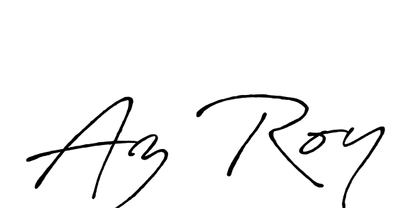 Also we have Az Roy name is the best signature style. Create professional handwritten signature collection using Antro_Vectra_Bolder autograph style. Az Roy signature style 7 images and pictures png