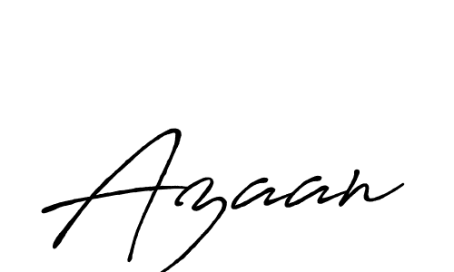 How to make Azaan signature? Antro_Vectra_Bolder is a professional autograph style. Create handwritten signature for Azaan name. Azaan signature style 7 images and pictures png