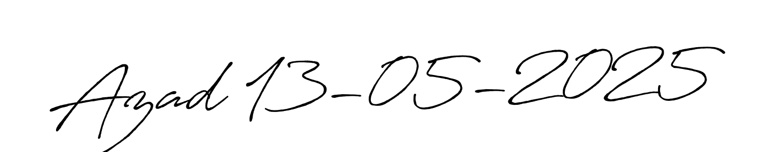 Similarly Antro_Vectra_Bolder is the best handwritten signature design. Signature creator online .You can use it as an online autograph creator for name Azad 13-05-2025. Azad 13-05-2025 signature style 7 images and pictures png
