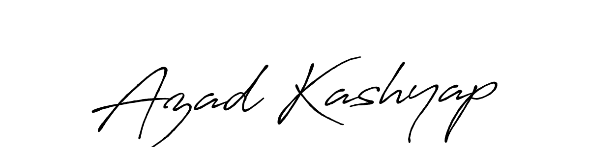 How to make Azad Kashyap signature? Antro_Vectra_Bolder is a professional autograph style. Create handwritten signature for Azad Kashyap name. Azad Kashyap signature style 7 images and pictures png