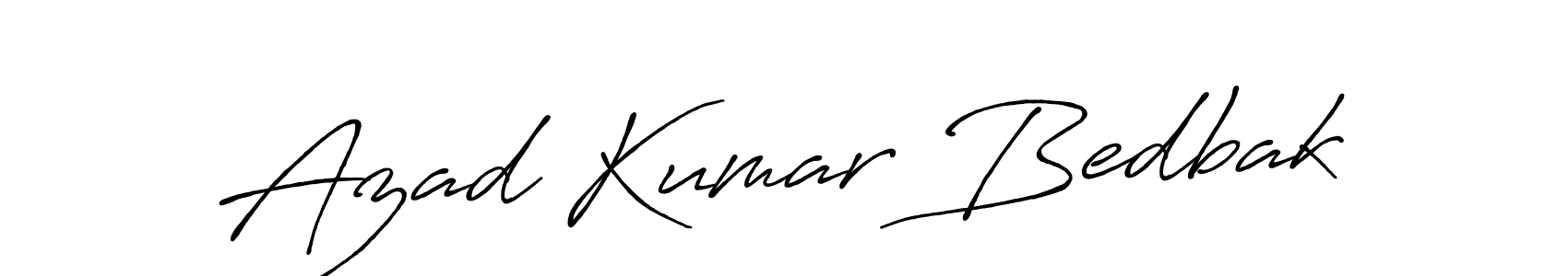 Make a beautiful signature design for name Azad Kumar Bedbak. Use this online signature maker to create a handwritten signature for free. Azad Kumar Bedbak signature style 7 images and pictures png