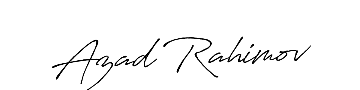 if you are searching for the best signature style for your name Azad Rahimov. so please give up your signature search. here we have designed multiple signature styles  using Antro_Vectra_Bolder. Azad Rahimov signature style 7 images and pictures png