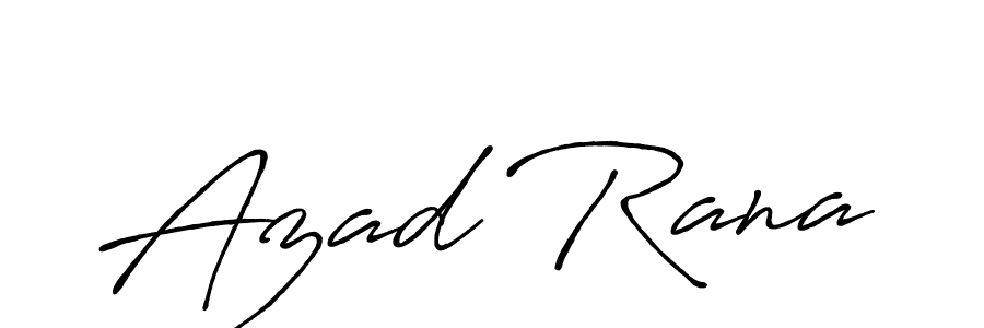 Similarly Antro_Vectra_Bolder is the best handwritten signature design. Signature creator online .You can use it as an online autograph creator for name Azad Rana. Azad Rana signature style 7 images and pictures png