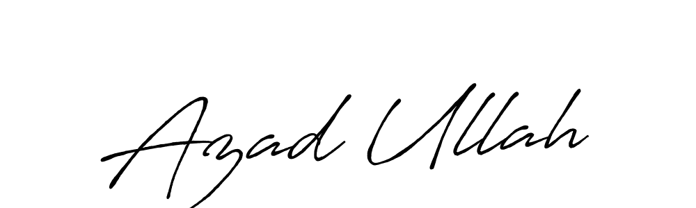 How to make Azad Ullah signature? Antro_Vectra_Bolder is a professional autograph style. Create handwritten signature for Azad Ullah name. Azad Ullah signature style 7 images and pictures png