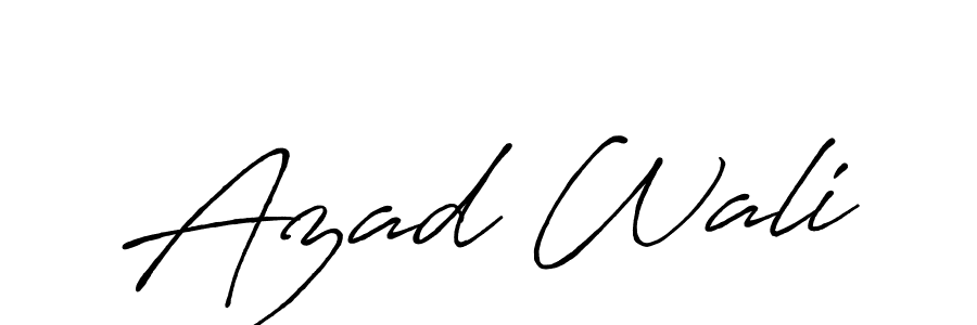 How to make Azad Wali signature? Antro_Vectra_Bolder is a professional autograph style. Create handwritten signature for Azad Wali name. Azad Wali signature style 7 images and pictures png