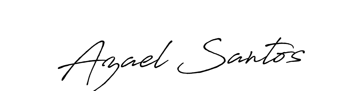 This is the best signature style for the Azael Santos name. Also you like these signature font (Antro_Vectra_Bolder). Mix name signature. Azael Santos signature style 7 images and pictures png