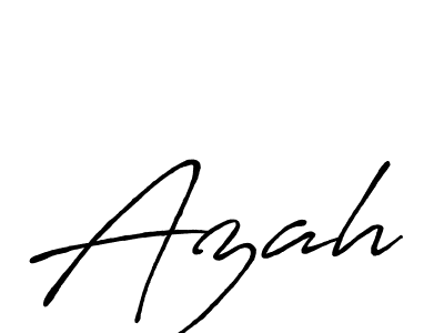 You should practise on your own different ways (Antro_Vectra_Bolder) to write your name (Azah) in signature. don't let someone else do it for you. Azah signature style 7 images and pictures png