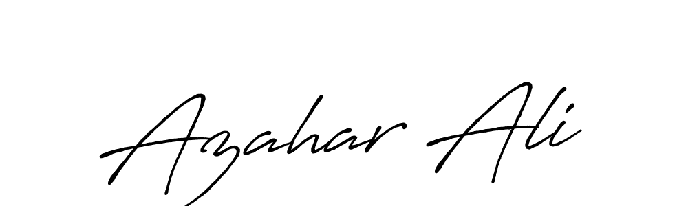 You should practise on your own different ways (Antro_Vectra_Bolder) to write your name (Azahar Ali) in signature. don't let someone else do it for you. Azahar Ali signature style 7 images and pictures png