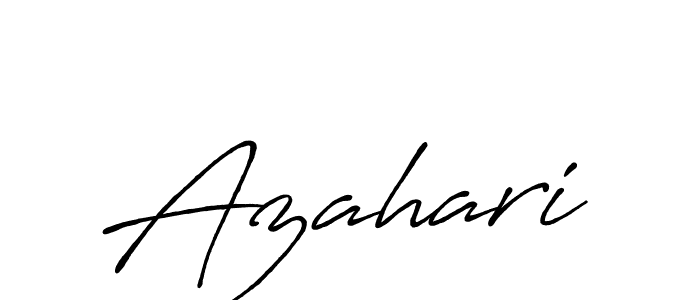 The best way (Antro_Vectra_Bolder) to make a short signature is to pick only two or three words in your name. The name Azahari include a total of six letters. For converting this name. Azahari signature style 7 images and pictures png