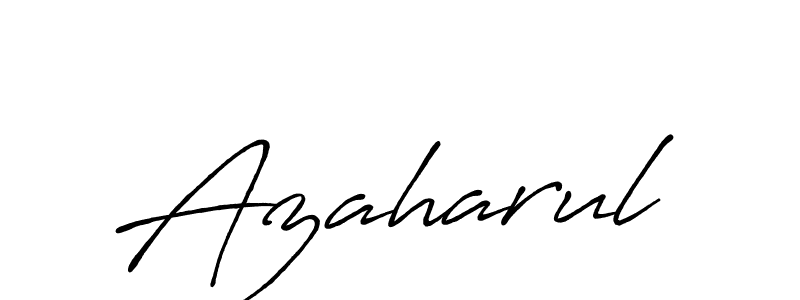 Also You can easily find your signature by using the search form. We will create Azaharul name handwritten signature images for you free of cost using Antro_Vectra_Bolder sign style. Azaharul signature style 7 images and pictures png