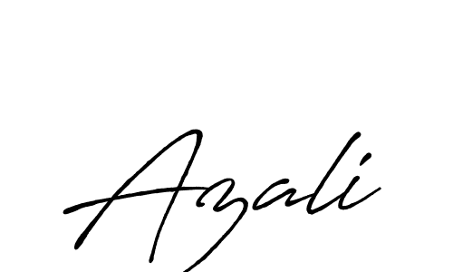 Design your own signature with our free online signature maker. With this signature software, you can create a handwritten (Antro_Vectra_Bolder) signature for name Azali. Azali signature style 7 images and pictures png