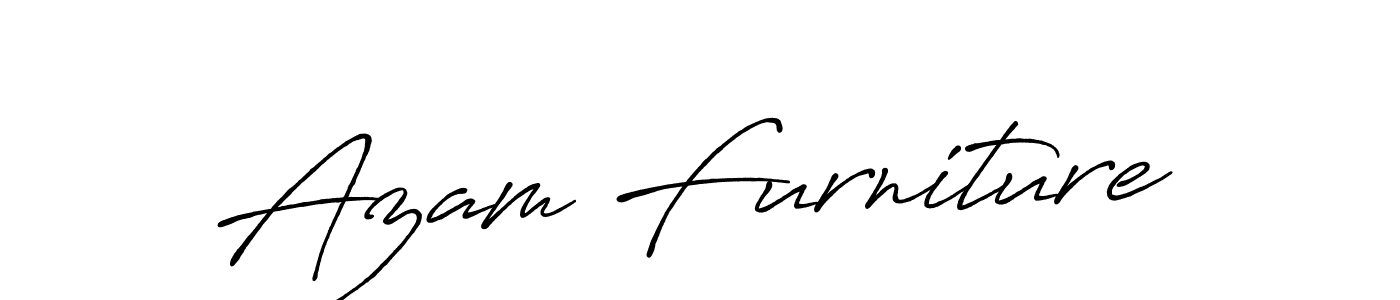 Once you've used our free online signature maker to create your best signature Antro_Vectra_Bolder style, it's time to enjoy all of the benefits that Azam Furniture name signing documents. Azam Furniture signature style 7 images and pictures png