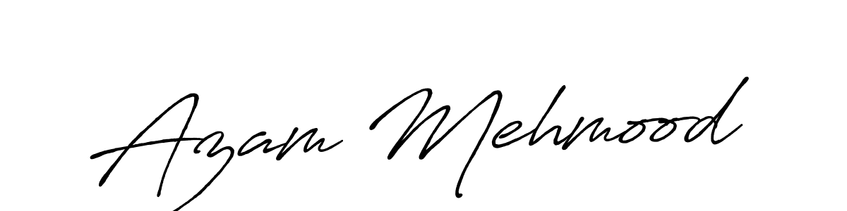 Once you've used our free online signature maker to create your best signature Antro_Vectra_Bolder style, it's time to enjoy all of the benefits that Azam Mehmood name signing documents. Azam Mehmood signature style 7 images and pictures png