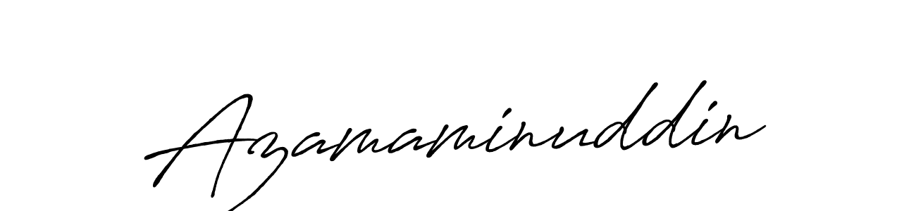How to make Azamaminuddin signature? Antro_Vectra_Bolder is a professional autograph style. Create handwritten signature for Azamaminuddin name. Azamaminuddin signature style 7 images and pictures png