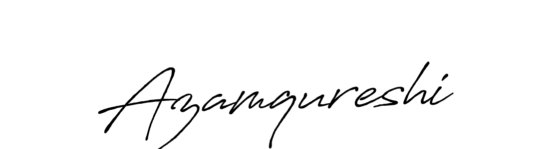 if you are searching for the best signature style for your name Azamqureshi. so please give up your signature search. here we have designed multiple signature styles  using Antro_Vectra_Bolder. Azamqureshi signature style 7 images and pictures png