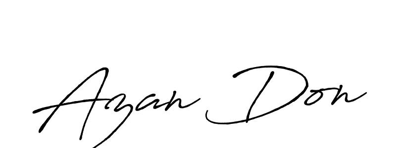 Check out images of Autograph of Azan Don name. Actor Azan Don Signature Style. Antro_Vectra_Bolder is a professional sign style online. Azan Don signature style 7 images and pictures png