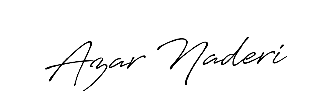 Similarly Antro_Vectra_Bolder is the best handwritten signature design. Signature creator online .You can use it as an online autograph creator for name Azar Naderi. Azar Naderi signature style 7 images and pictures png