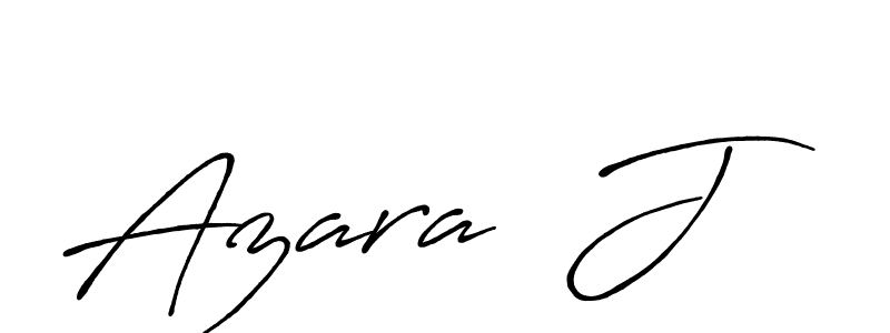 Antro_Vectra_Bolder is a professional signature style that is perfect for those who want to add a touch of class to their signature. It is also a great choice for those who want to make their signature more unique. Get Azara  J name to fancy signature for free. Azara  J signature style 7 images and pictures png