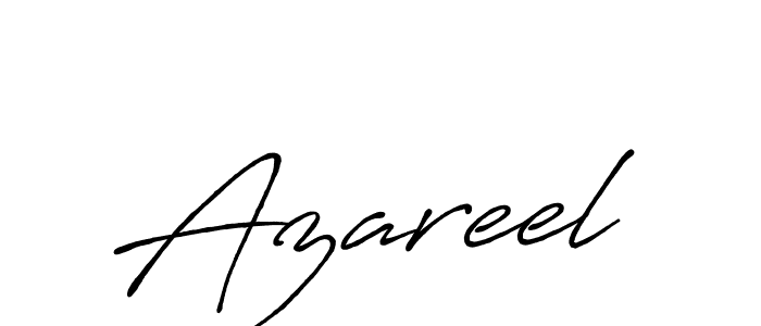 The best way (Antro_Vectra_Bolder) to make a short signature is to pick only two or three words in your name. The name Azareel include a total of six letters. For converting this name. Azareel signature style 7 images and pictures png