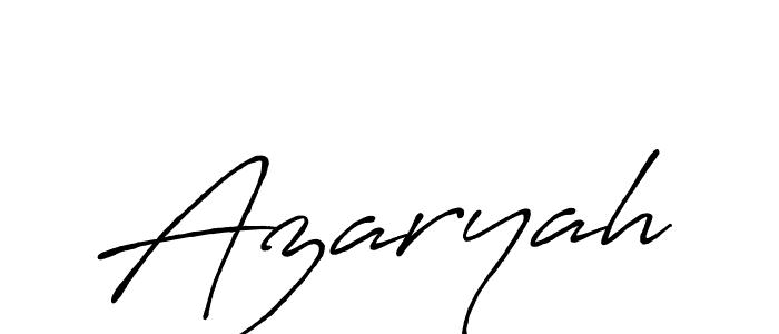 It looks lik you need a new signature style for name Azaryah. Design unique handwritten (Antro_Vectra_Bolder) signature with our free signature maker in just a few clicks. Azaryah signature style 7 images and pictures png