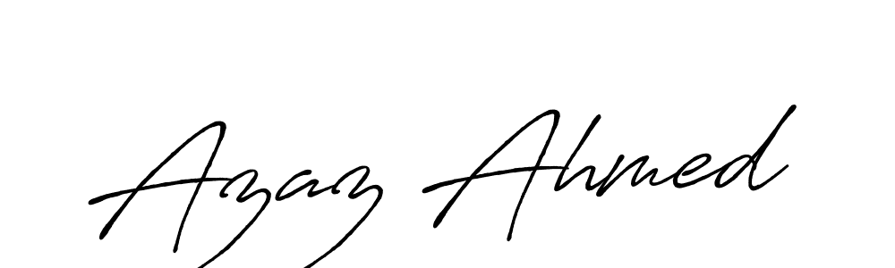 Make a beautiful signature design for name Azaz Ahmed. Use this online signature maker to create a handwritten signature for free. Azaz Ahmed signature style 7 images and pictures png