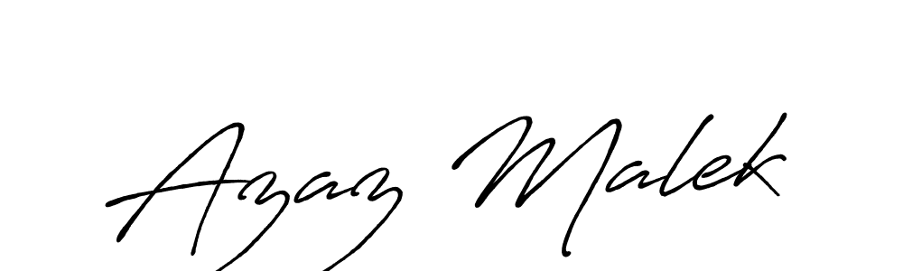 if you are searching for the best signature style for your name Azaz Malek. so please give up your signature search. here we have designed multiple signature styles  using Antro_Vectra_Bolder. Azaz Malek signature style 7 images and pictures png