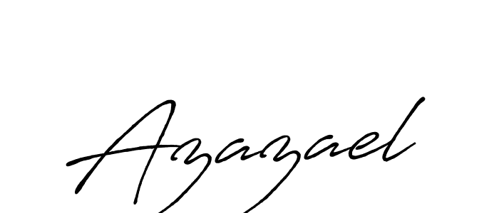 Also we have Azazael name is the best signature style. Create professional handwritten signature collection using Antro_Vectra_Bolder autograph style. Azazael signature style 7 images and pictures png