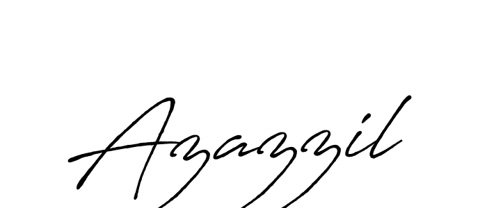 The best way (Antro_Vectra_Bolder) to make a short signature is to pick only two or three words in your name. The name Azazzil include a total of six letters. For converting this name. Azazzil signature style 7 images and pictures png